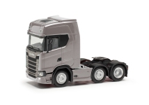 Herpa 307543-004 - H0 - Scania CS 20 6x2 Zugmaschine - grau